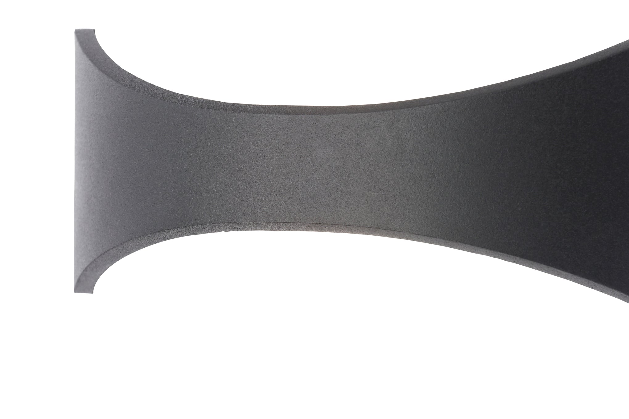 Forum ZN-31767-BLK Stroud 12W LED Curved Up / Down Light 4000K IP44 Black