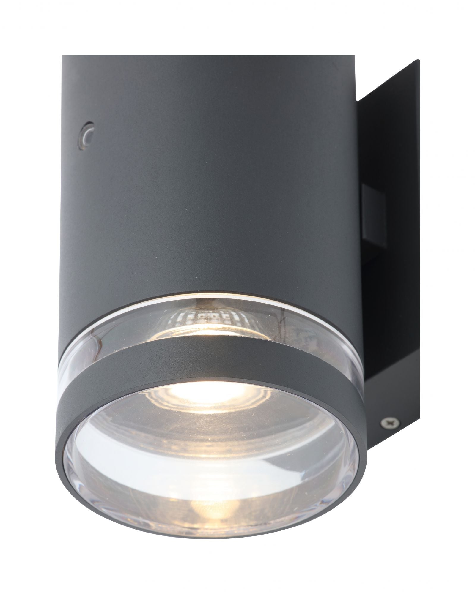 Forum ZN-34042-ANTH Lens 2 x GU10 Up / Down Light with Photocell IP44 Anthracite