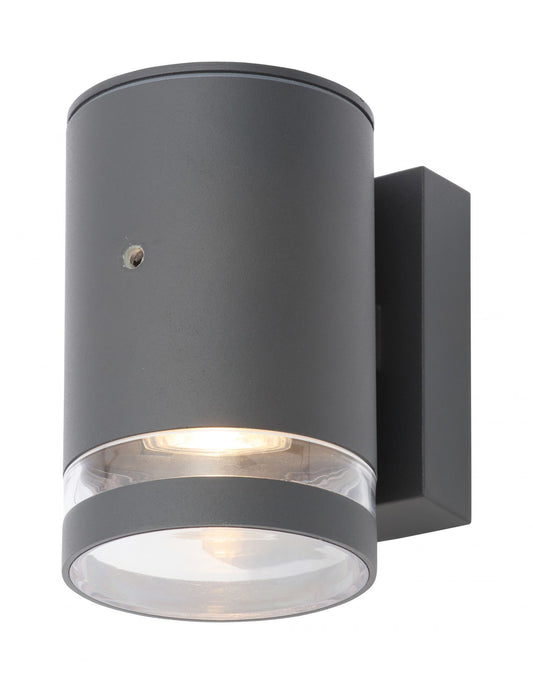 Forum ZN-34043-ANTH Lens GU10 Down Light with Photocell IP44 Anthracite