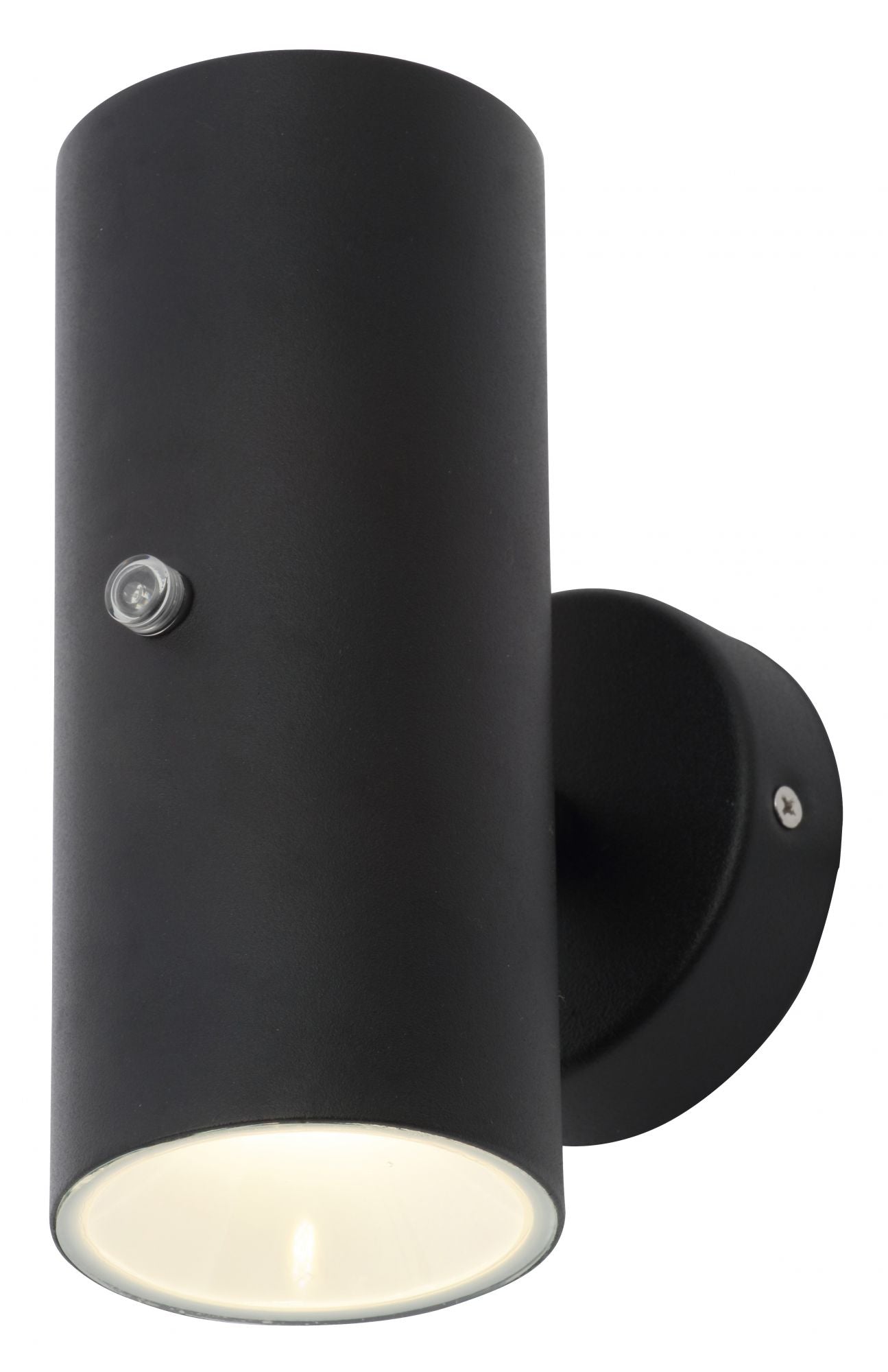 Forum ZN-34555-BLK Melo 2 x 5W LED Up / Down Light with Photocell 4000K IP44 Black