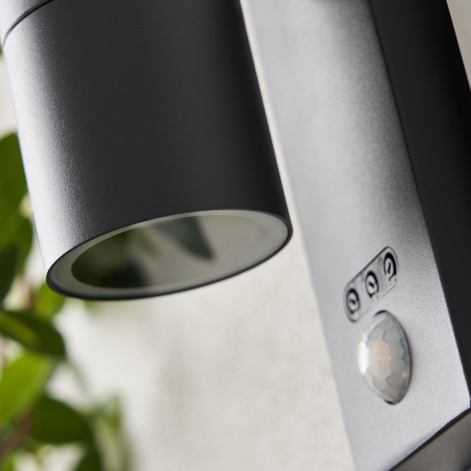 Forum ZN-37938-ANTH-65 Leto GU10 Down Light with PIR IP65 Anthracite