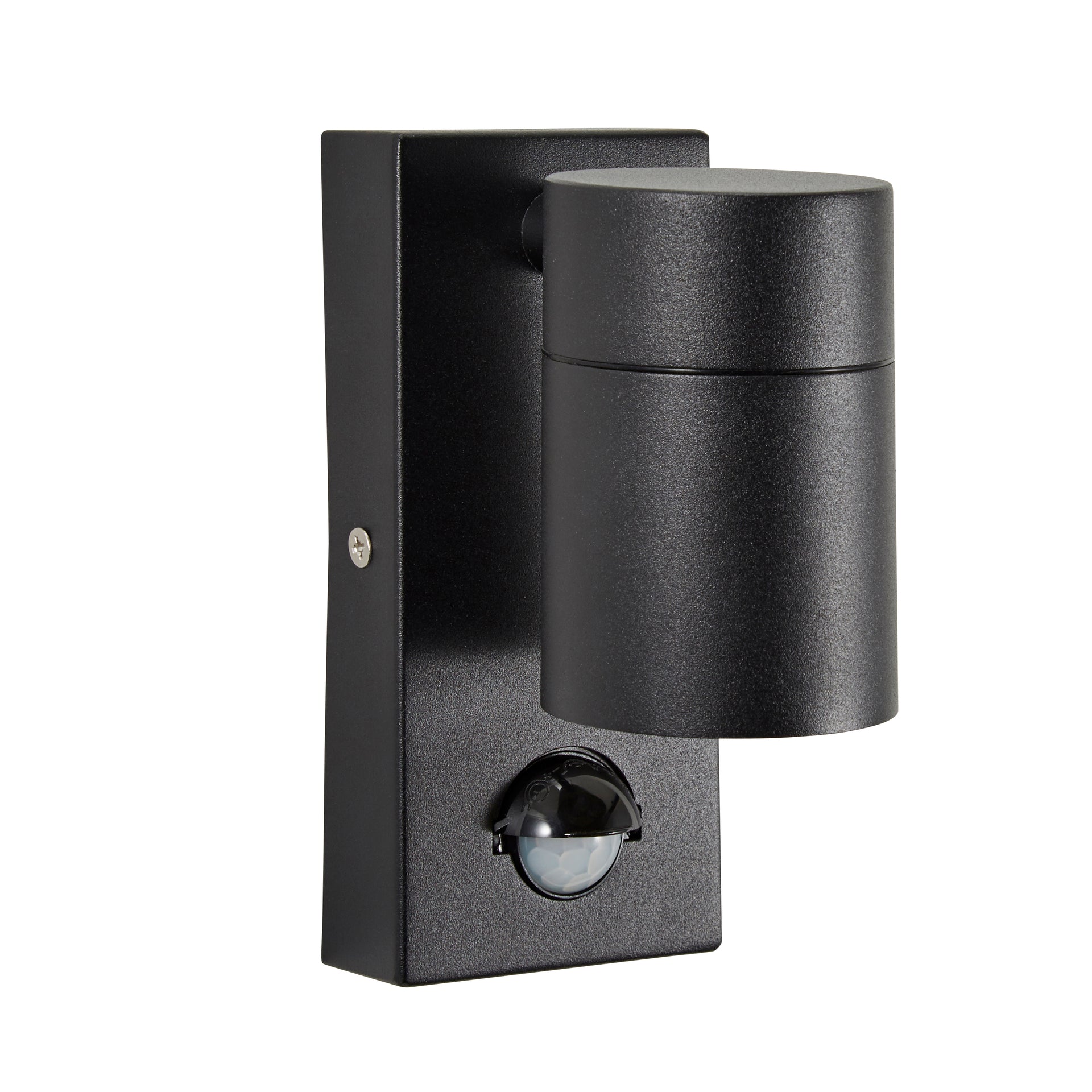 Forum ZN-37938-BLK-65 Leto GU10 Down Light with PIR IP65 Black