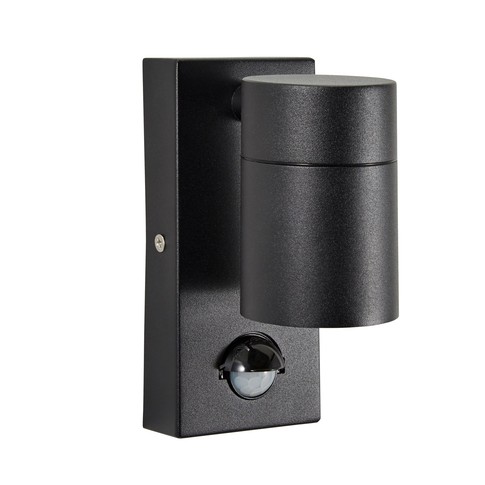 Forum ZN-37938-BLK-65 Leto GU10 Down Light with PIR IP65 Black