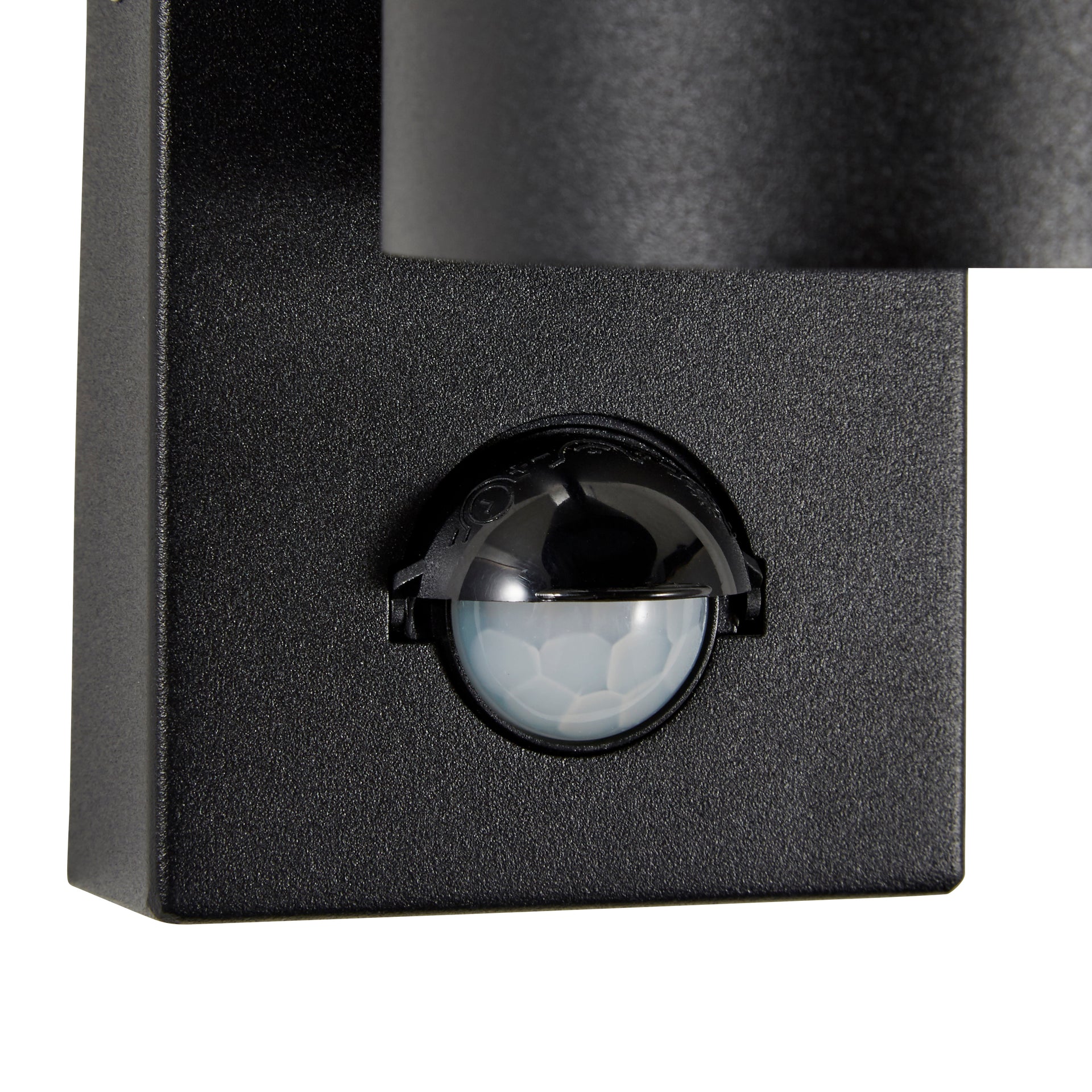 Forum ZN-37938-BLK-65 Leto GU10 Down Light with PIR IP65 Black