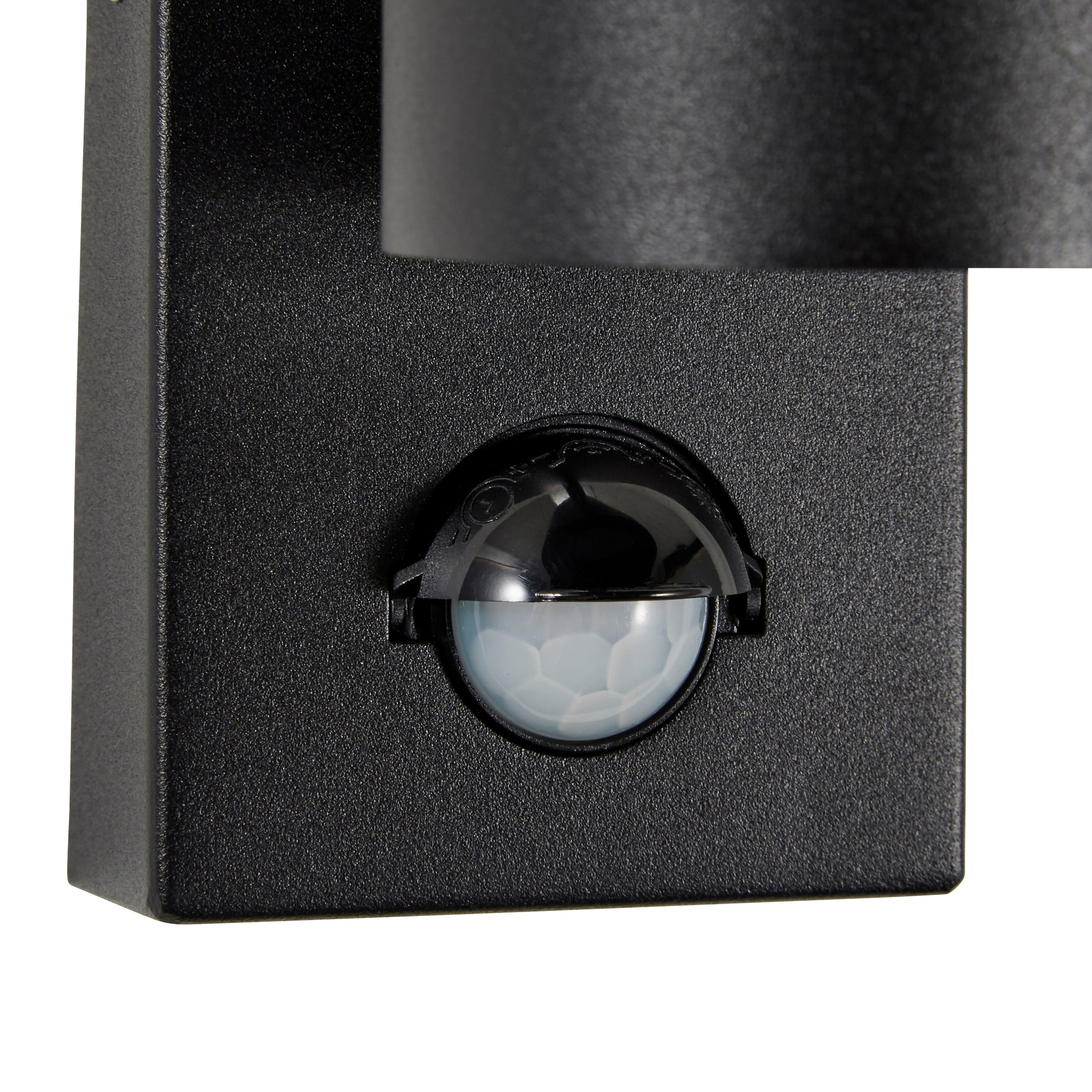 Forum ZN-37938-BLK-65 Leto GU10 Down Light with PIR IP65 Black