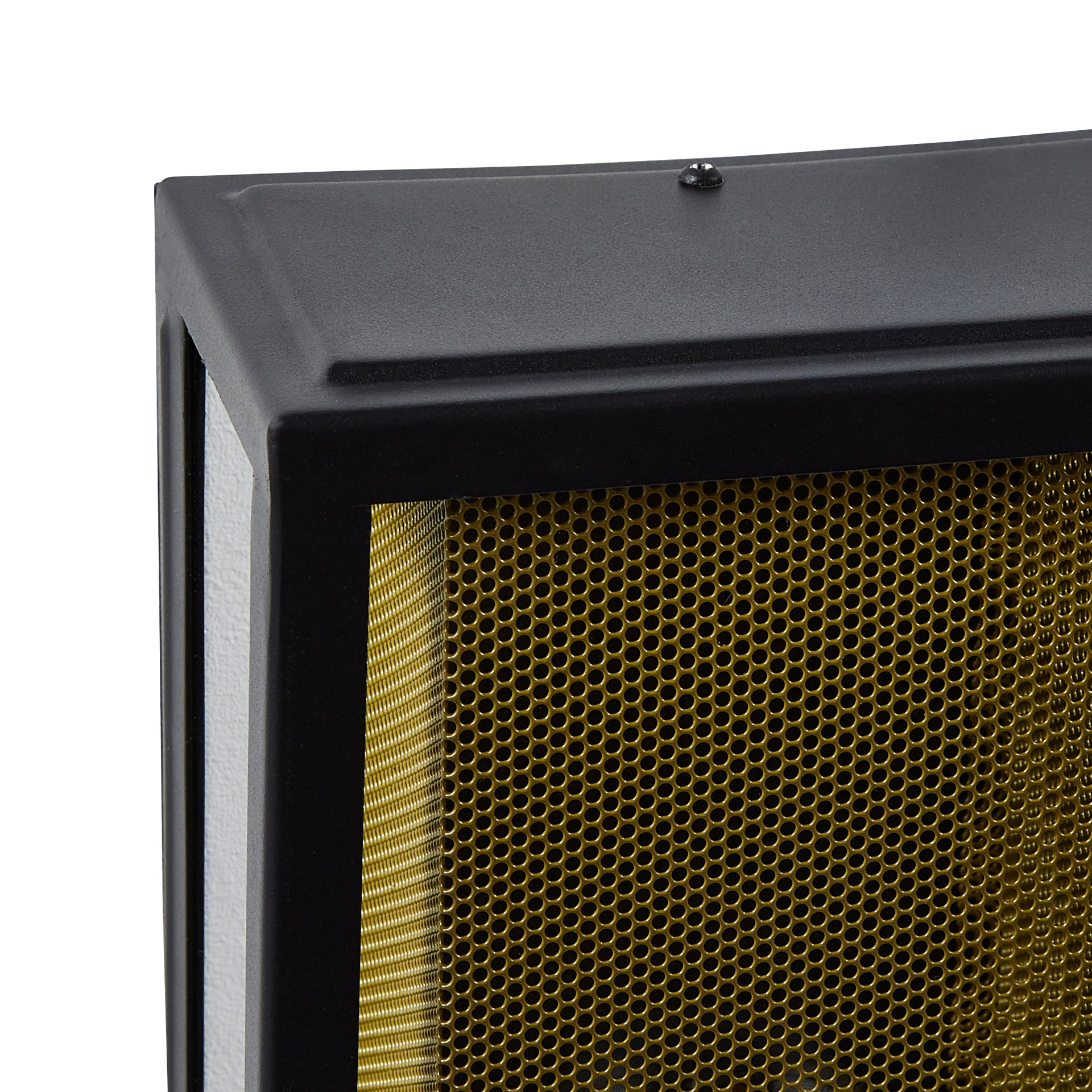 Forum ZN-40002-BLK Cuba E27 Brass Mesh Box Lantern IP44 Black