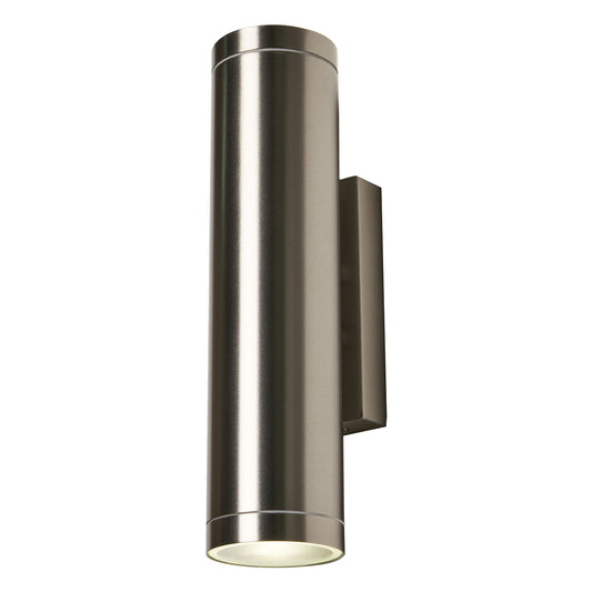 Forum ZN-42019-SST Brean 2 x GU10 Up / Down Light IP44 Stainless Steel