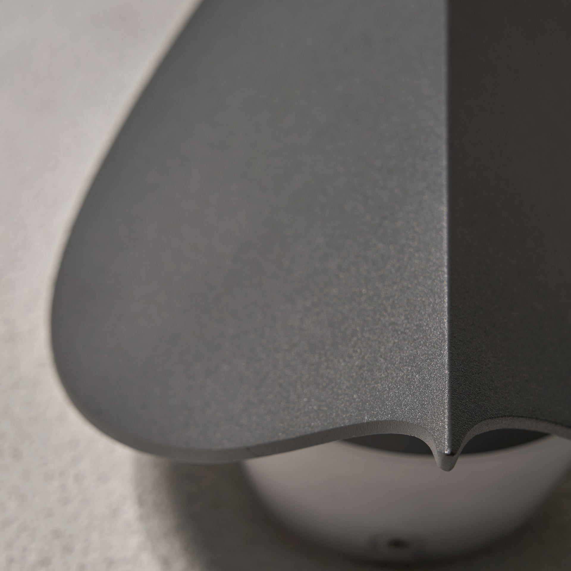 Forum ZN-43344-ANTH Alani 9.5W LED Leaf Wall Light 4000K IP65 Anthracite