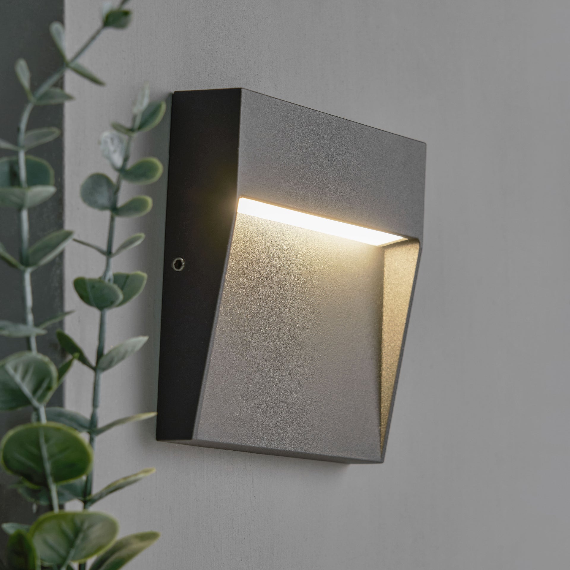 Forum ZN-44238-ANTH Puya 3W Square LED Guide Light 4000K IP54 Anthracite