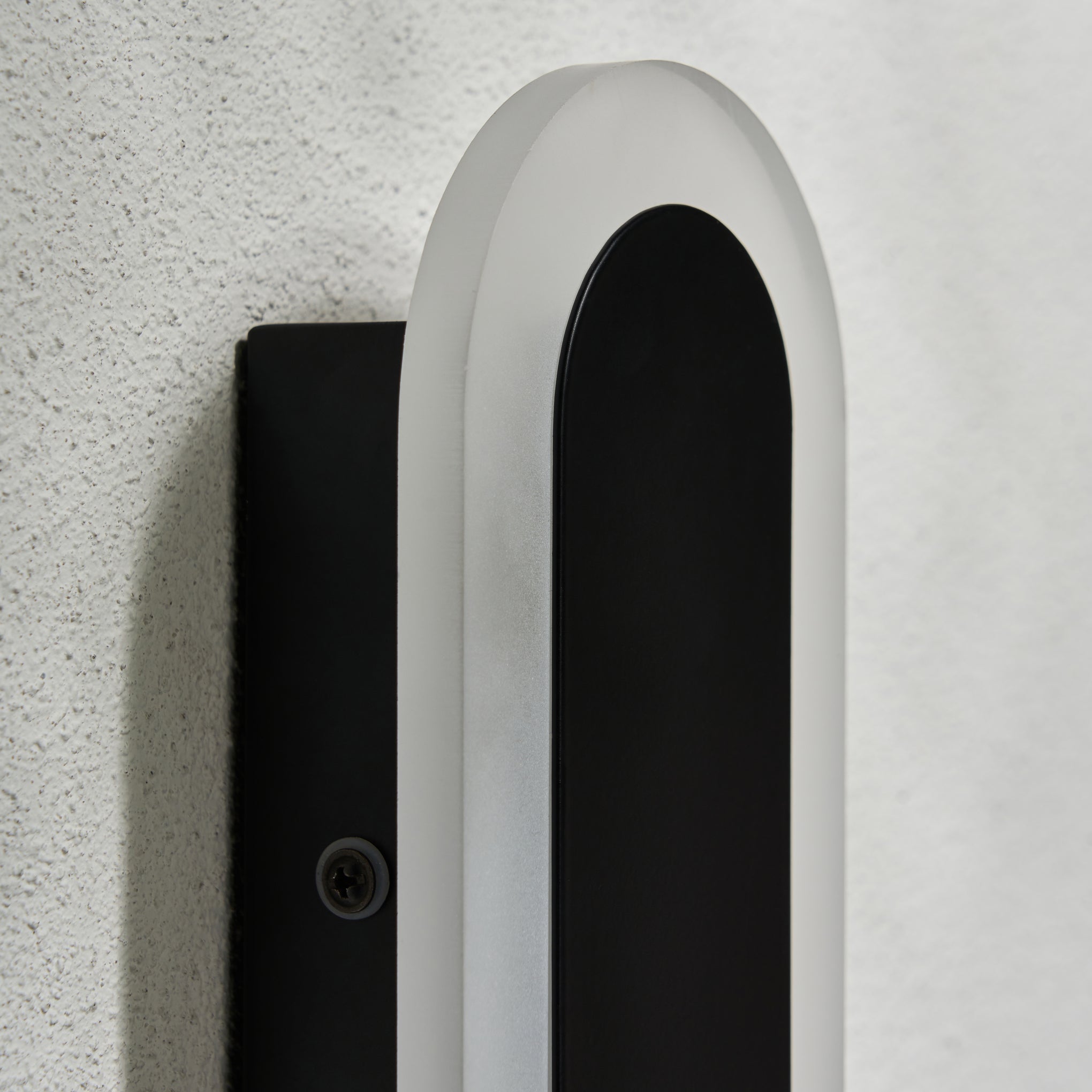 Forum ZN-44554-BLK Ren 16W CCT LED 600mm Linear Wall Light IP65 Black