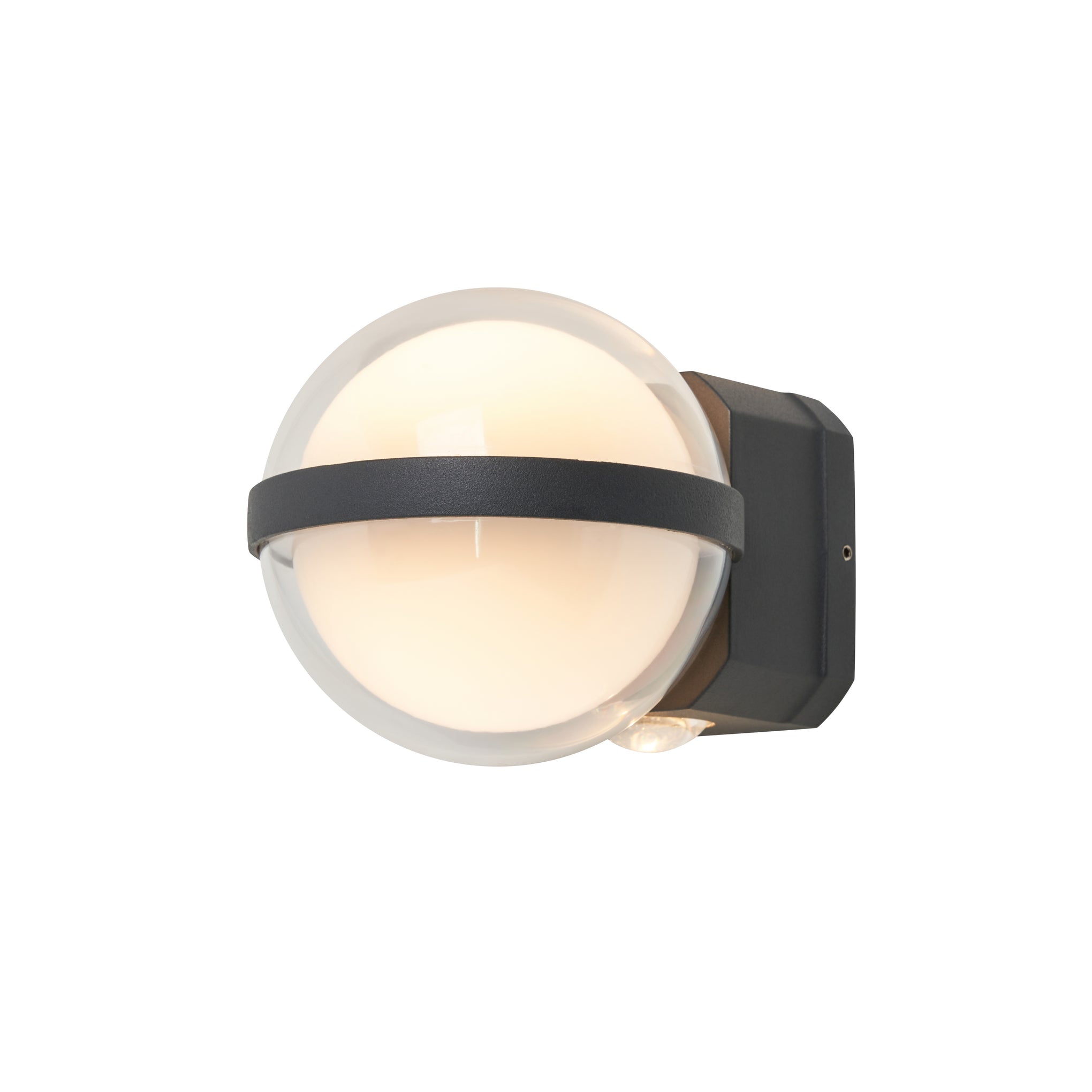 Forum ZN-44218-ANTH Anmo 6W CCT LED Globe Wall Light IP54 Anthracite