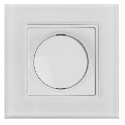 Kosnic CSWRF01 Wireless Driver and Switches Single Channel Battery Powered Rotary Switch White