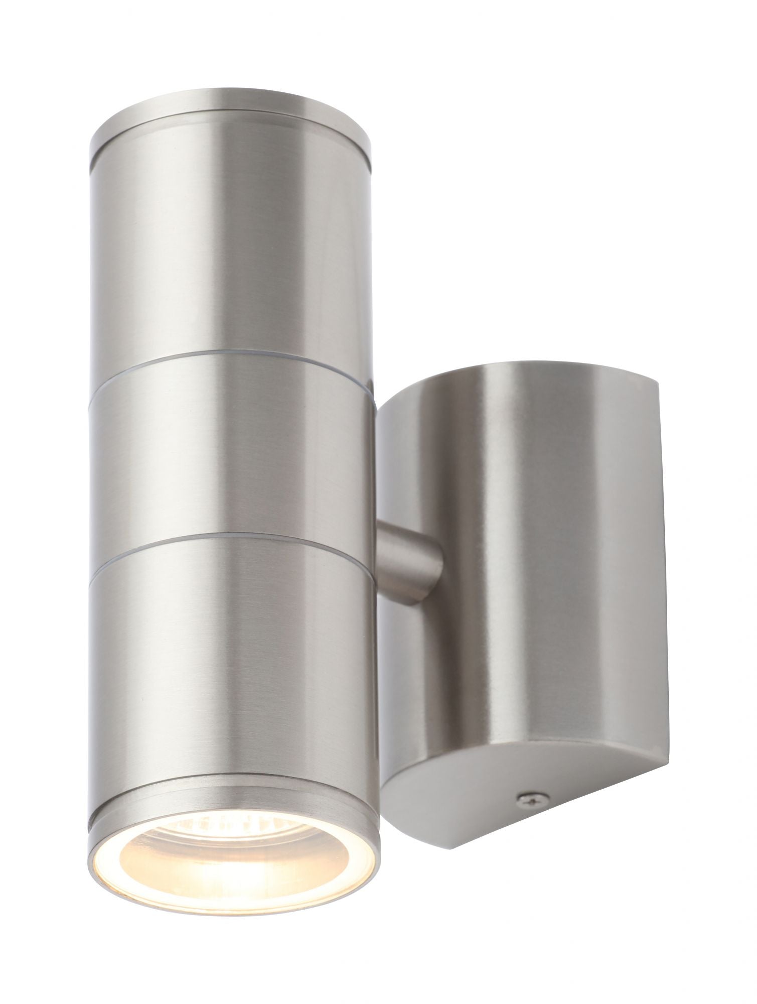 Forum CZ-29320-SST Islay 2 x GU10 Up / Down Wall Light IP44 Stainless Steel
