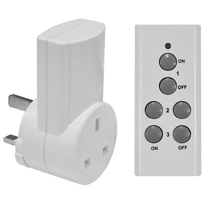 Eagle E304AC Eagle Remote Control Socket Adaptor with Remote