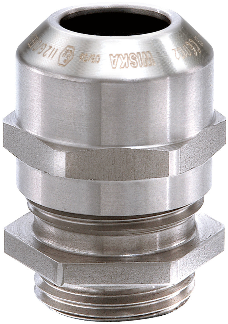 Wiska 10065986 SPRINT® ESSKE LT 12mm Atex A2 Stainless Steel Low Temperature Cable Gland IP66 / IP68