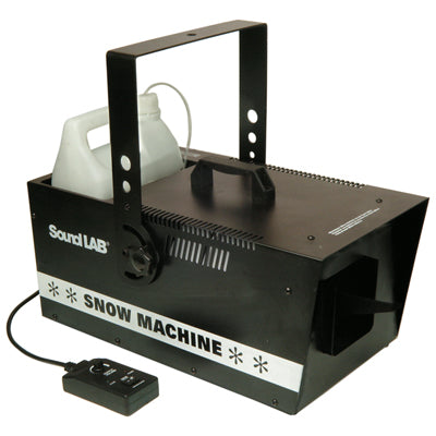 FXLAB G002GSS 420W Snow Machine with LED Lights and Remote Control