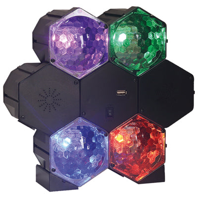 FXLAB G017KB 4 Way LED Effect with Bluetooth Speaker