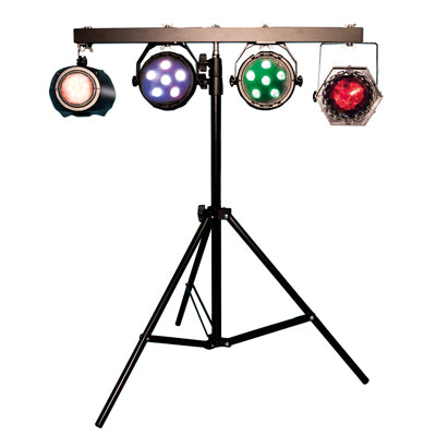 FXLAB G017KC 4 Way DJ Light and Stand Set