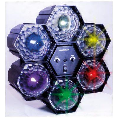 FXLAB G017KE 6 Way LED Crystal Light Effect