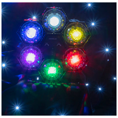 FXLAB G017KE 6 Way LED Crystal Light Effect