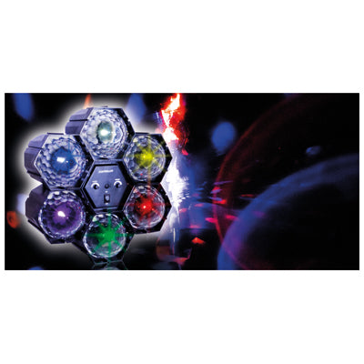 FXLAB G017KE 6 Way LED Crystal Light Effect