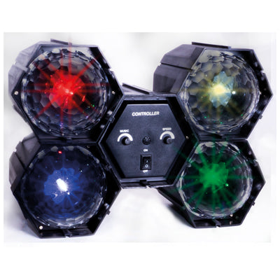 FXLAB G017KG 4 Way LED Crystal Light Effect