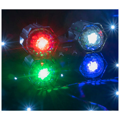 FXLAB G017KG 4 Way LED Crystal Light Effect