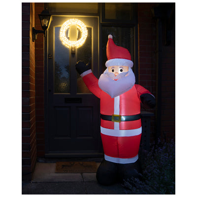 St Helens Home and Garden GH9040 170cm Inflatable LED Santa Claus