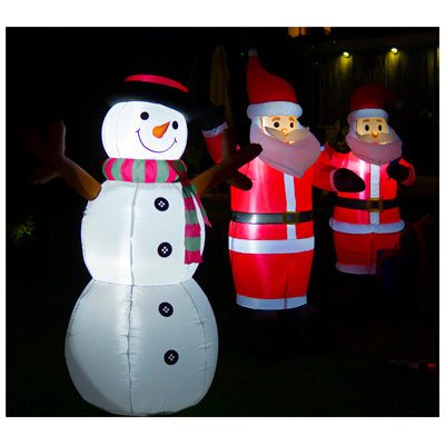 St Helens Home and Garden GH9044 180cm Inflatable LED Snowman