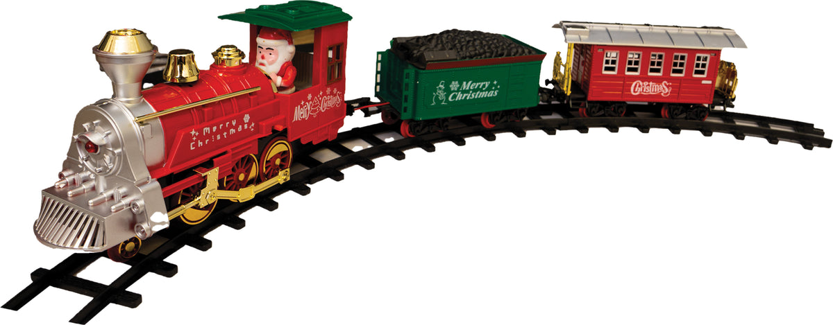 St Helens Home and Garden GH918 377cm Battery Operated Christmas Train Set