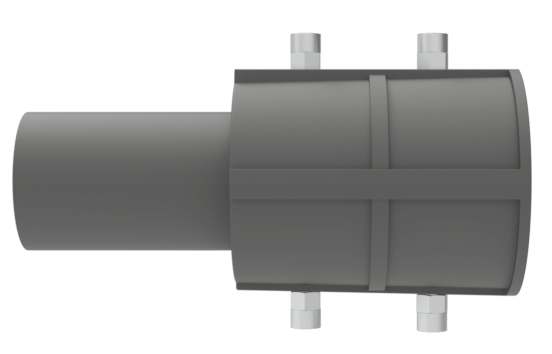 Kosnic LUN-CVT76 Luna 60-76mm Adaptor Black