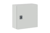 Switchtec R5CE0442 DKC 400 x 400 x 200mm Mild Steel Enclosure with Metal Back Plate Grey IP66