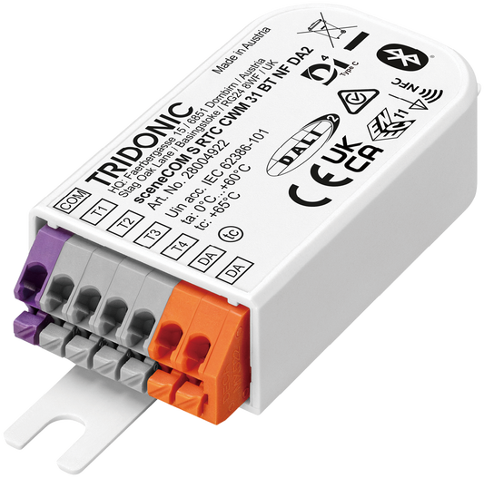 Kosnic SCOM-RTCDA2 SceneCOM DALI-2 Application Controller White