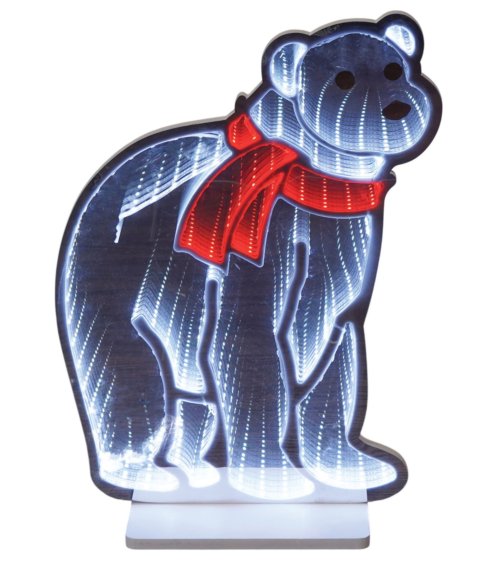 Xmas Haus XH10210 42cm LED Infinity Polar Bear with Timer (Indoor)