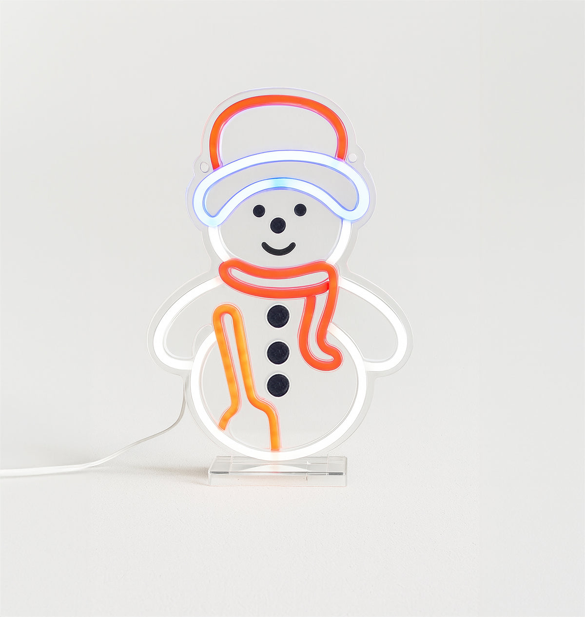 Xmas Haus XH20004 29cm LED Neon Snowman Light (USB)