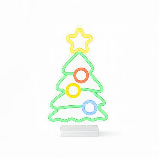 Xmas Haus XH20006 29cm LED Neon Christmas Tree Light (USB)