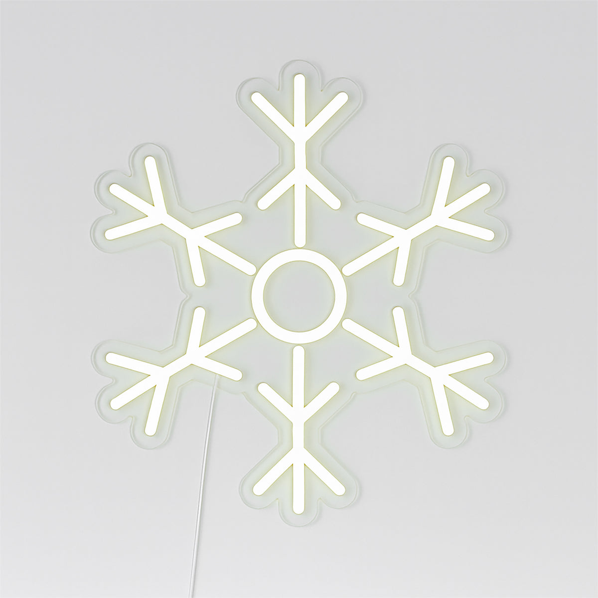 Xmas Haus XH20014 36cm LED Neon Snowflake Silhouette Light (USB)