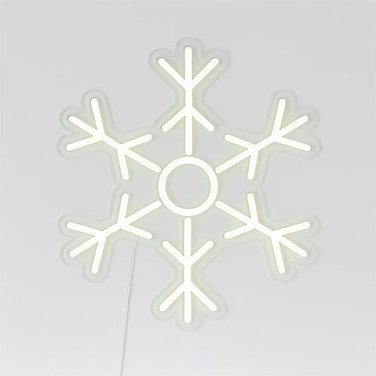 Xmas Haus XH20014 36cm LED Neon Snowflake Silhouette Light (USB)
